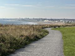 Looking back towards Sunderland